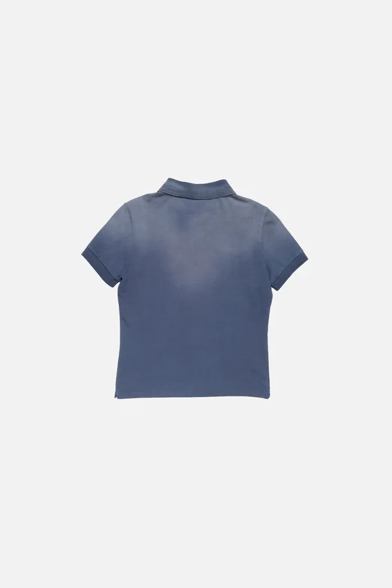 Sprayed polo t-shirt