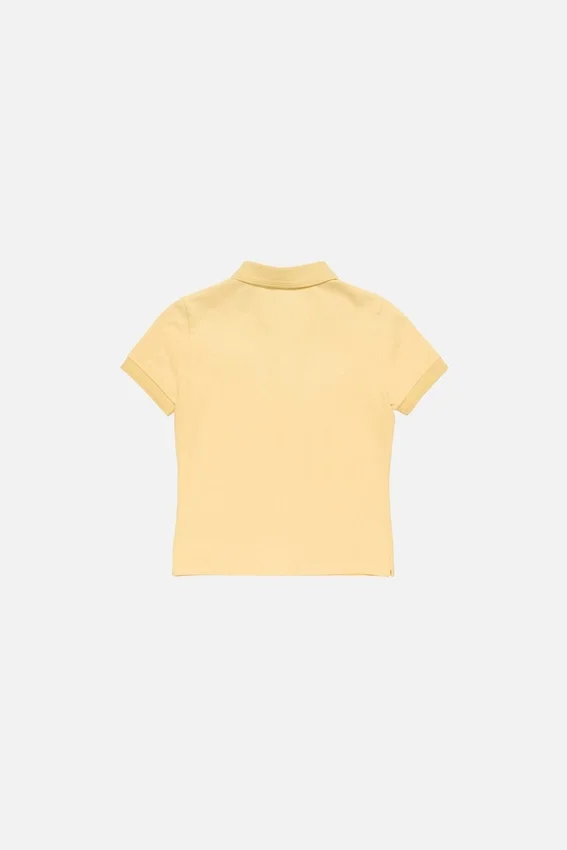 Sprayed polo t-shirt