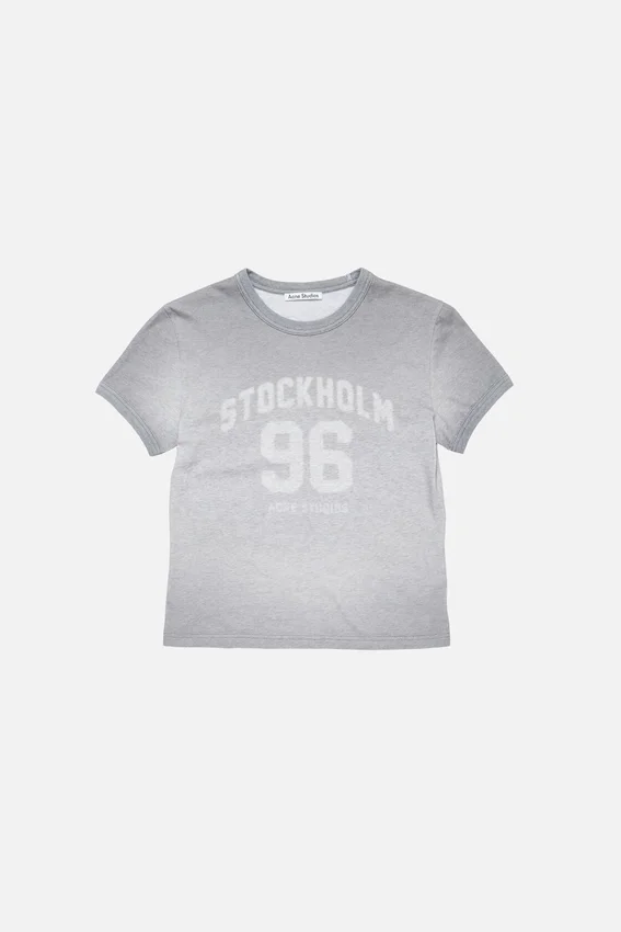 Sprayed vintage logo t-shirt