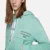 Sprayed zip hoodie