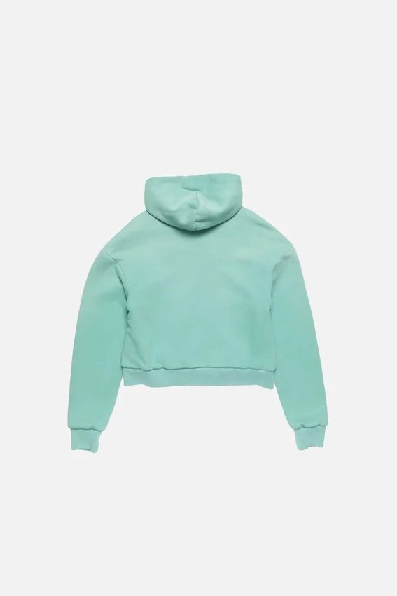 Sprayed zip hoodie