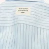 Striped button-up shirt