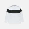 Striped polo sweatshirt