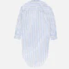Striped shirt dress
