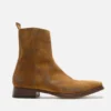 Suede ankle boots