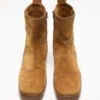 Suede ankle boots