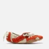 Suede lace-up shoes