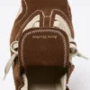 Suede lace-up shoes