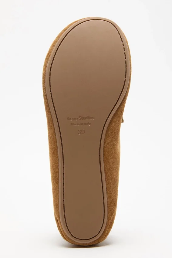 Suede loafers