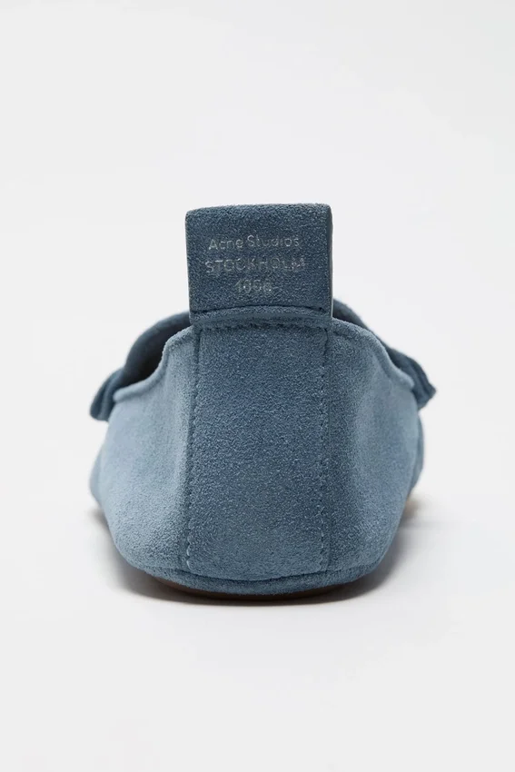 Suede loafers