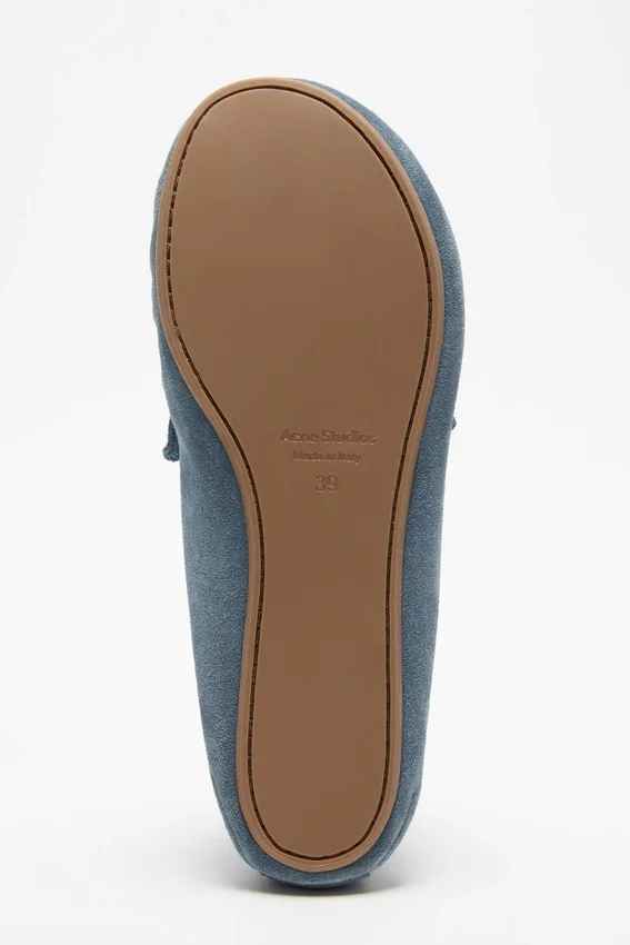 Suede loafers