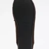 Suede saddle loafers