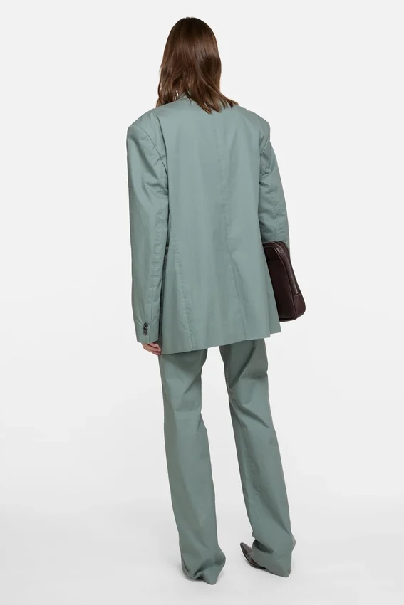 Suit jacket with scarf