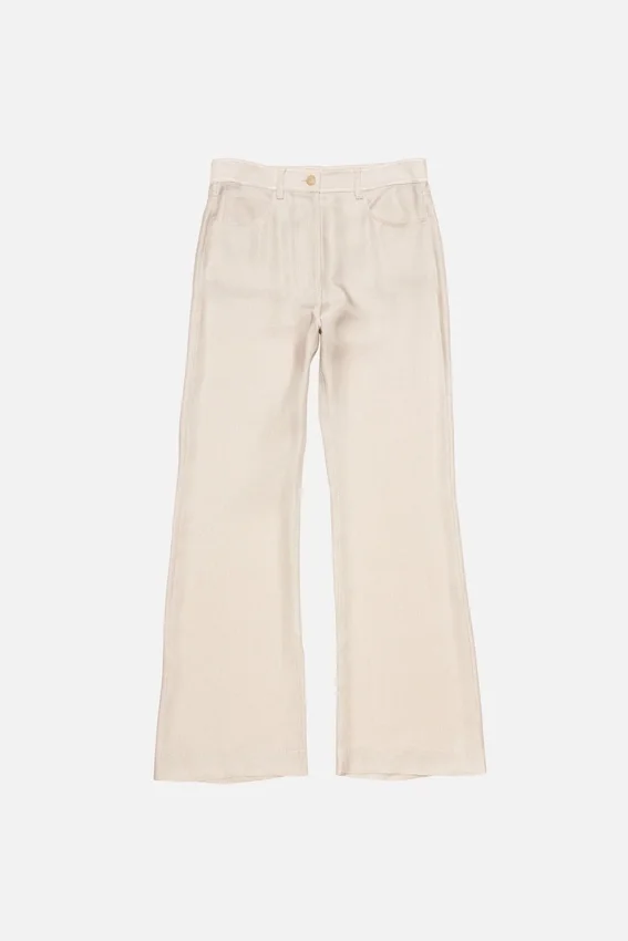 Tailored check trousers
