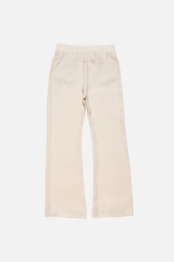 Tailored check trousers