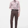 Tailored cotton trousers