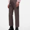 Tailored cotton trousers