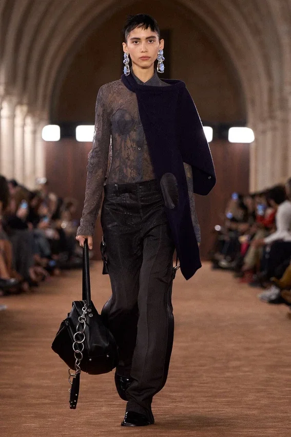 TAILORED DEGREDÉ TROUSERS