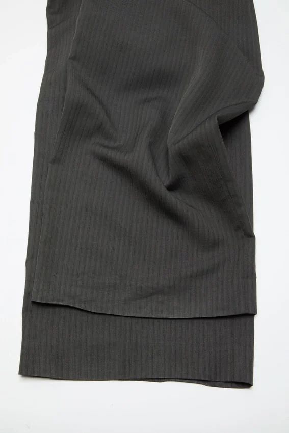 Tailored herringbone trousers