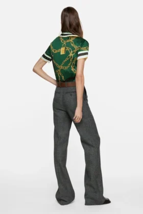 Tailored suit trousers