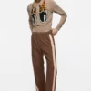 Tailored wool trousers