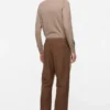 Tailored wool trousers