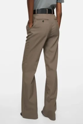 Tailored wool trousers