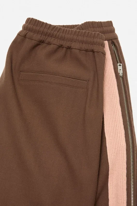Tailored wool trousers