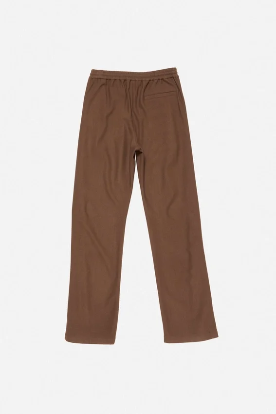 Tailored wool trousers