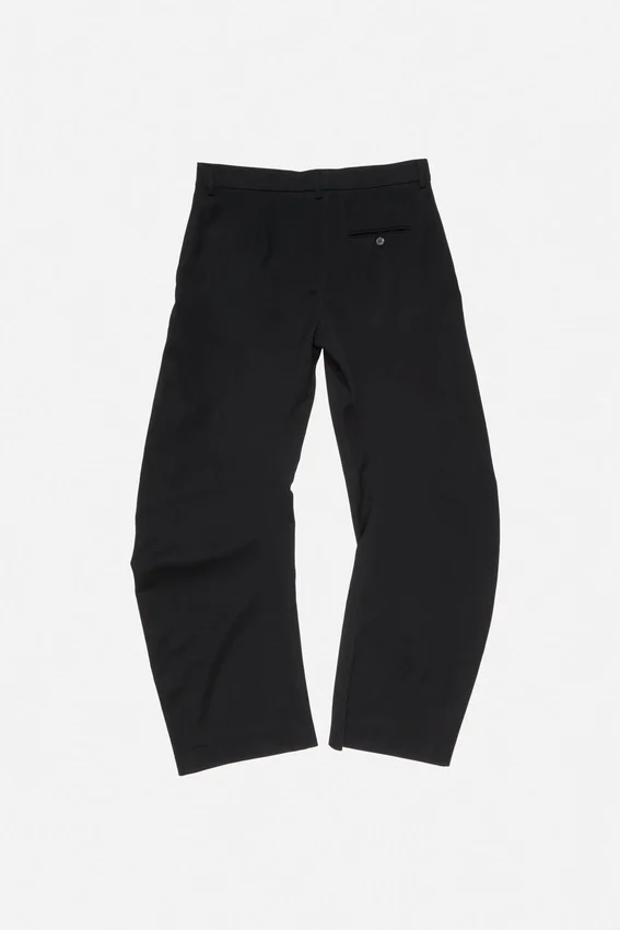 Tailored wool trousers