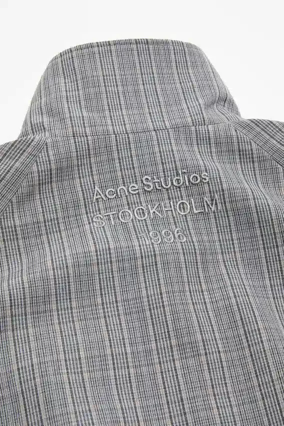 Technical check jacket