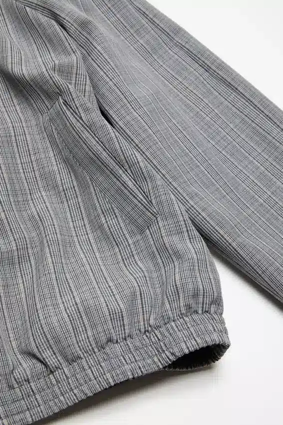 Technical check jacket