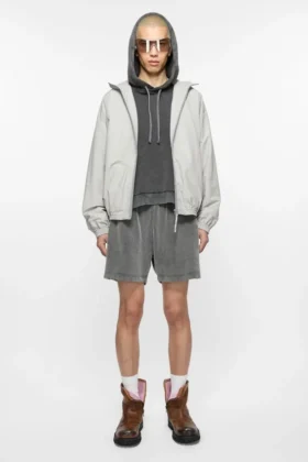 Technical jacket with logo