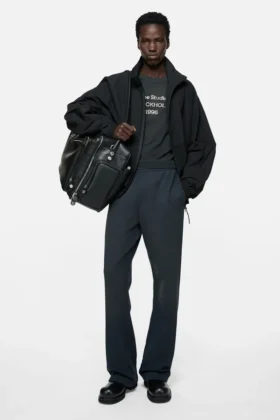 Technical jacket with logo