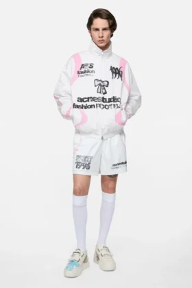 Technical jacket with logo