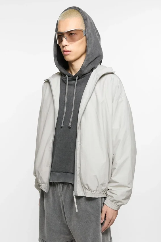 Technical jacket with logo