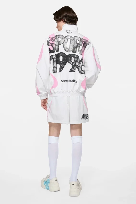 Technical jacket with logo