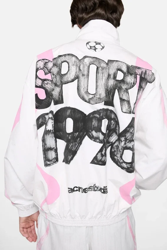 Technical jacket with logo