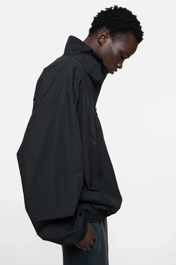 Technical jacket with logo