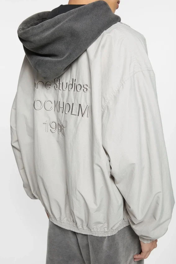 Technical jacket with logo