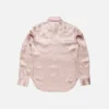 Textured satin button-up shirt