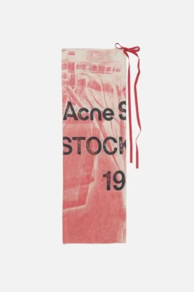 Thin printed scarf