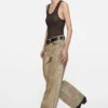 Thin ribbed tank top