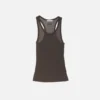 Thin ribbed tank top