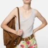 Thin ribbed tank top