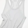 Thin ribbed tank top