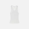 Thin ribbed tank top
