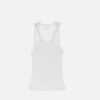 Thin ribbed tank top