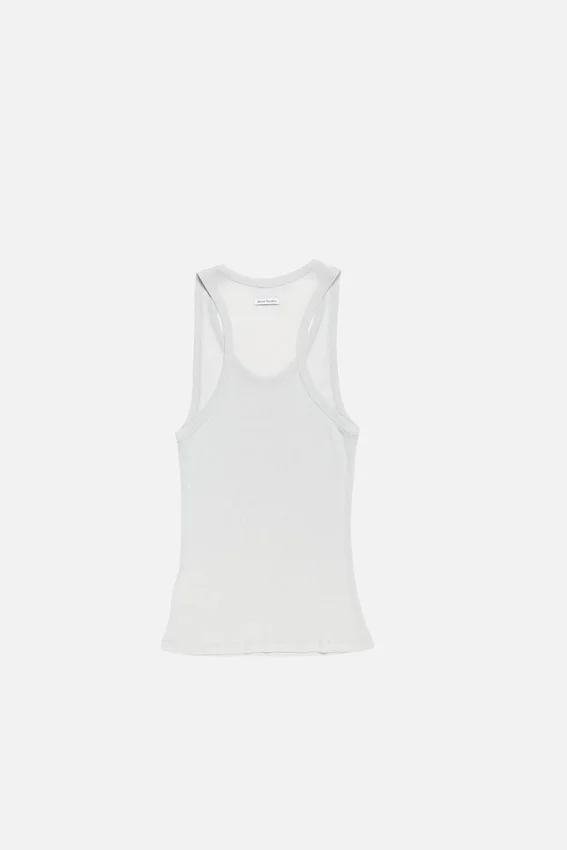 Thin ribbed tank top