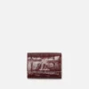 Trifold leather wallet